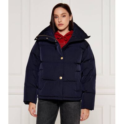 Tommy Hilfiger Puchowa kurtka GOLD BUTTON Oversize fit granatowy L/XL Tommy Hilfiger Puchowa kurtka GOLD BUTTON Oversize fit granatowy L/XL