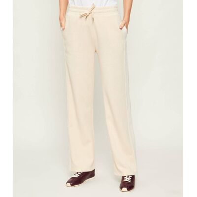 Joop! Spodnie dresowe Tahira Relaxed fit beżowy 40 Joop! Spodnie dresowe Tahira Relaxed fit beżowy 40