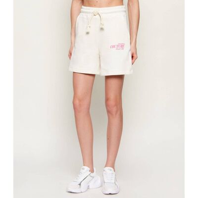Versace Jeans Couture Szorty Regular Fit kremowy M Versace Jeans Couture Szorty Regular Fit kremowy M