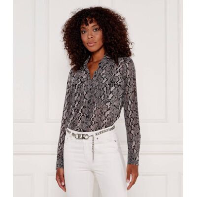Michael Kors Koszula Regular Fit szary L Michael Kors Koszula Regular Fit szary L