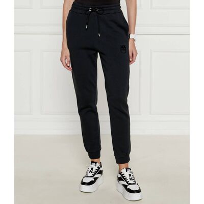 Pinko Spodnie dresowe Carico Regular Fit czarny M Pinko Spodnie dresowe Carico Regular Fit czarny M