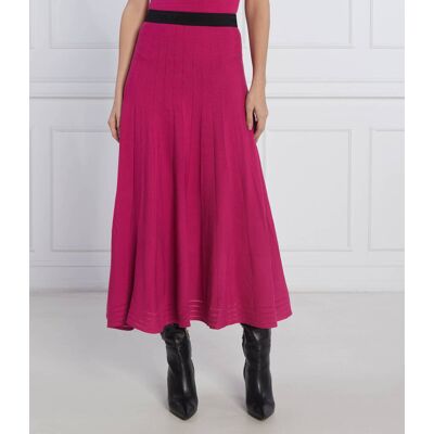 Karl Lagerfeld Spódnica Knit Pleated fuksja XS Karl Lagerfeld Spódnica Knit Pleated fuksja XS