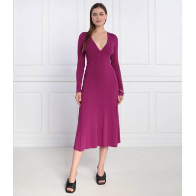 Pinko Sukienka fioletowy XS Pinko Sukienka fioletowy XS