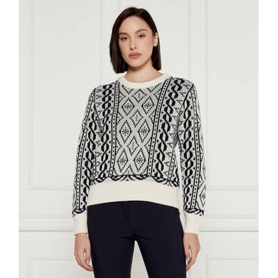 Joop! Sweter Regular Fit z dodatkiem wełny czarny 40 Joop! Sweter Regular Fit z dodatkiem wełny czarny 40