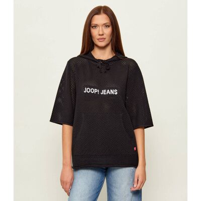 Joop! Jeans Sweter Kapuli Oversize fit czarny L Joop! Jeans Sweter Kapuli Oversize fit czarny L