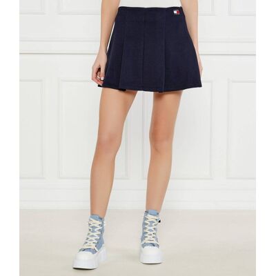 Tommy Jeans Spódnica stretch pique granatowy L Tommy Jeans Spódnica stretch pique granatowy L