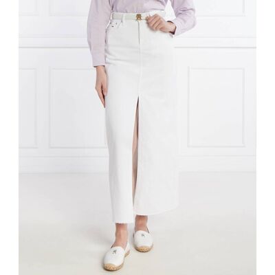 Tommy Jeans Jeansowa spódnica CLAIRE biały 28 Tommy Jeans Jeansowa spódnica CLAIRE biały 28