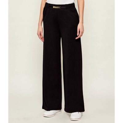 Liu Jo Sport Spodnie dresowe Loose fit czarny M Liu Jo Sport Spodnie dresowe Loose fit czarny M