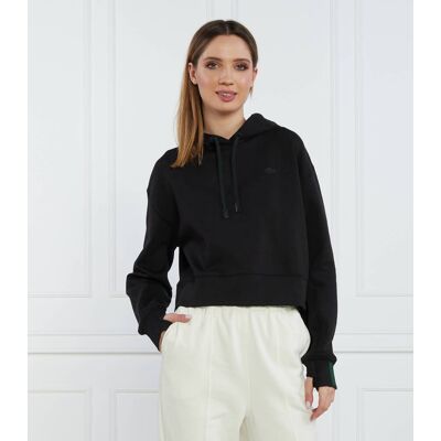 Lacoste Bluza Relaxed fit czarny 38 Lacoste Bluza Relaxed fit czarny 38