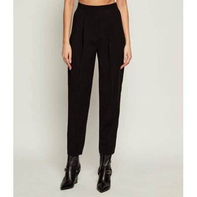 HUGO Spodnie Hajulia Regular Fit czarny 34 HUGO Spodnie Hajulia Regular Fit czarny 34