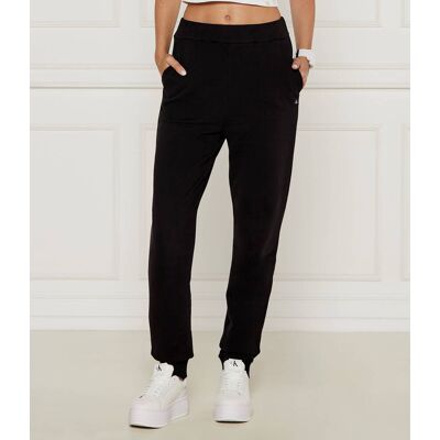 Calvin Klein Jeans Spodnie dresowe Regular Fit czarny XS Calvin Klein Jeans Spodnie dresowe Regular Fit czarny XS
