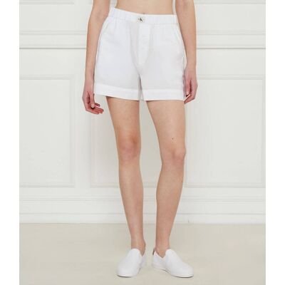 Calvin Klein Jeans Szorty Regular Fit biały S Calvin Klein Jeans Szorty Regular Fit biały S