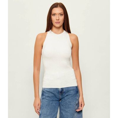 Marciano Guess Bluzka Slim Fit ecru L Marciano Guess Bluzka Slim Fit ecru L