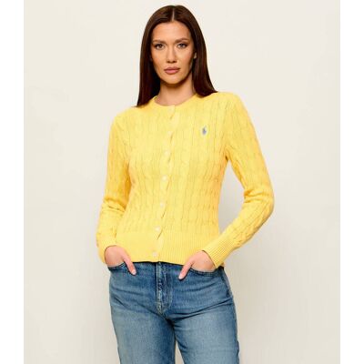 Polo Ralph Lauren Kardigan Slim Fit żółty XL Polo Ralph Lauren Kardigan Slim Fit żółty XL