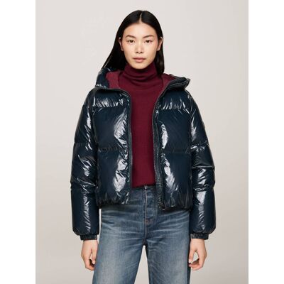 Tommy Hilfiger Kurtka NEW YORK Loose fit granatowy S Tommy Hilfiger Kurtka NEW YORK Loose fit granatowy S