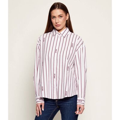 Marc Cain Koszula Loose fit bordowy 38 Marc Cain Koszula Loose fit bordowy 38