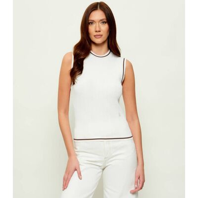 Giorgio Armani Exchange Top Slim Fit biały L Giorgio Armani Exchange Top Slim Fit biały L