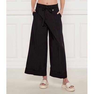 Liu Jo Spodnie Relaxed fit czarny 34 Liu Jo Spodnie Relaxed fit czarny 34