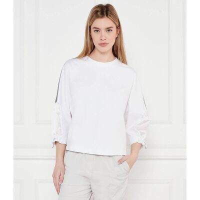 Marc Cain Bluza Regular Fit biały 36 Marc Cain Bluza Regular Fit biały 36