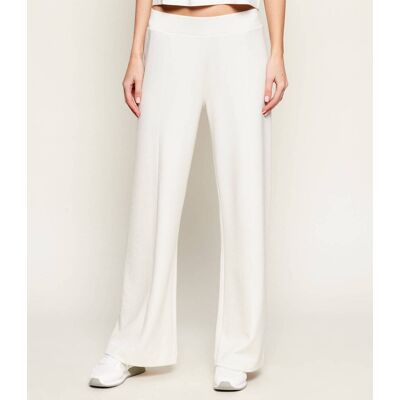 EA7 Spodnie dresowe Relaxed fit ecru L EA7 Spodnie dresowe Relaxed fit ecru L