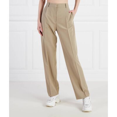 Samsøe Samsøe Spodnie Relaxed fit piaskowy XS Samsøe Samsøe Spodnie Relaxed fit piaskowy XS