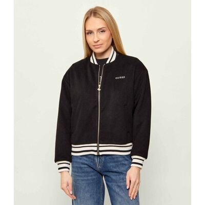 Guess ACTIVE Kurtka bomber ARTEMISIA Relaxed fit czarny XS Guess ACTIVE Kurtka bomber ARTEMISIA Relaxed fit czarny XS