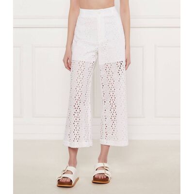 Liu Jo Spodnie SANGAL flare fit biały 38 Liu Jo Spodnie SANGAL flare fit biały 38