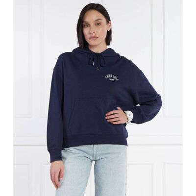 GANT ARCH HOODIE Niebieski - Bluza z kapturem GANT ARCH HOODIE Niebieski - Bluza z kapturem