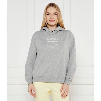 Tommy Hilfiger Bluza Regular Fit szary S Tommy Hilfiger Bluza Regular Fit szary S