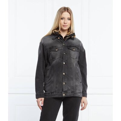Silvian Heach Kurtka 2w1 VAWEK Regular Fit czarny 34 Silvian Heach Kurtka 2w1 VAWEK Regular Fit czarny 34