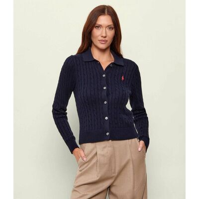 Polo Ralph Lauren Kardigan Slim Fit granatowy S Polo Ralph Lauren Kardigan Slim Fit granatowy S