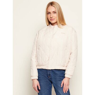 Guess ACTIVE Kurtka CECILIA Loose fit beżowy L Guess ACTIVE Kurtka CECILIA Loose fit beżowy L
