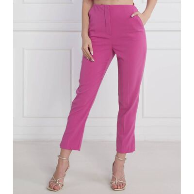Patrizia Pepe Spodnie Regular Fit fioletowy 38 Patrizia Pepe Spodnie Regular Fit fioletowy 38