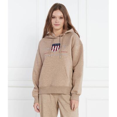 Gant Bluza Regular Fit beżowy S Gant Bluza Regular Fit beżowy S