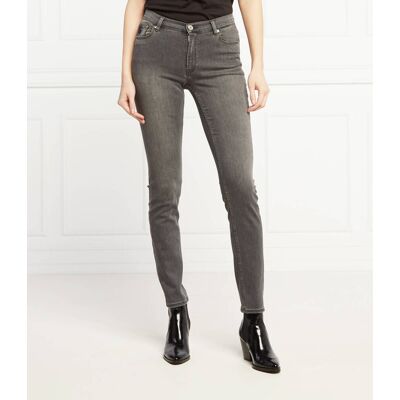 Trussardi Jeansy Skinny fit grafitowy 25 Trussardi Jeansy Skinny fit grafitowy 25