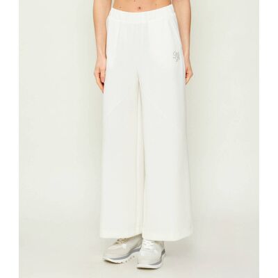 Liu Jo Sport Spodnie dresowe Relaxed fit kremowy L Liu Jo Sport Spodnie dresowe Relaxed fit kremowy L