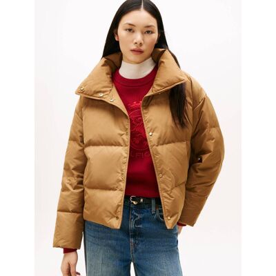 Tommy Hilfiger Puchowa kurtka Regular Fit camel M Tommy Hilfiger Puchowa kurtka Regular Fit camel M
