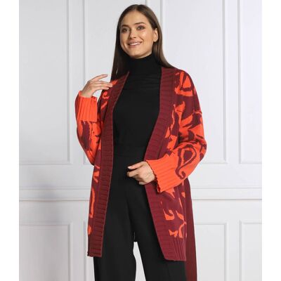 MAX&Co.; Kardigan SIMBOLO Regular Fit pomarańczowy L MAX&Co.; Kardigan SIMBOLO Regular Fit pomarańczowy L