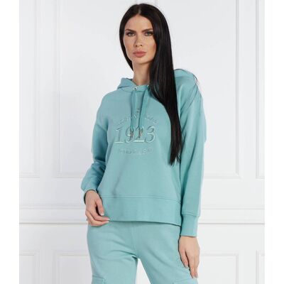 Aeronautica Militare Bluza Regular Fit turkusowy S Aeronautica Militare Bluza Regular Fit turkusowy S
