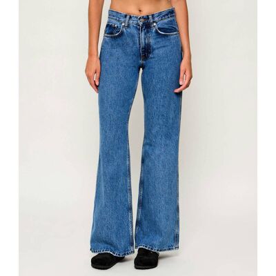 Anine Bing Jeansy WYATT flare fit niebieski 28 Anine Bing Jeansy WYATT flare fit niebieski 28