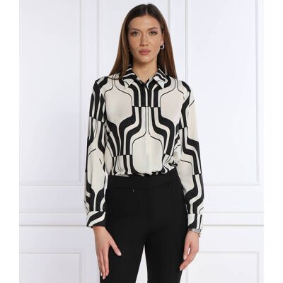 Marella Koszula SIRENA Relaxed fit czarny 34 Marella Koszula SIRENA Relaxed fit czarny 34