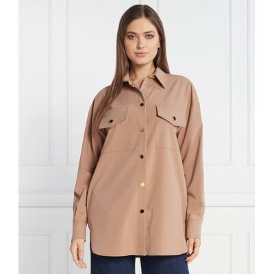 Pinko Koszula Oversize fit beżowy M Pinko Koszula Oversize fit beżowy M
