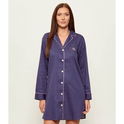 Polo Ralph Lauren LAUREN RALPH LAUREN Koszula nocna Relaxed fit granatowy S Polo Ralph Lauren LAUREN RALPH LAUREN Koszula nocna Relaxed fit granatowy S