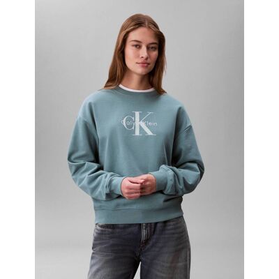 Calvin Klein Jeans Bluza Relaxed fit niebieski M Calvin Klein Jeans Bluza Relaxed fit niebieski M