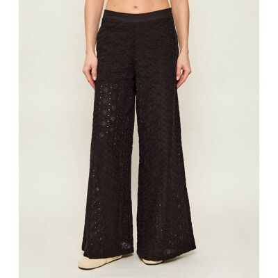 Pinko Spodnie KIMMY Relaxed fit brązowy 38 Pinko Spodnie KIMMY Relaxed fit brązowy 38