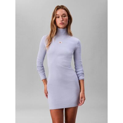 Calvin Klein Jeans Sukienka błękitny L Calvin Klein Jeans Sukienka błękitny L