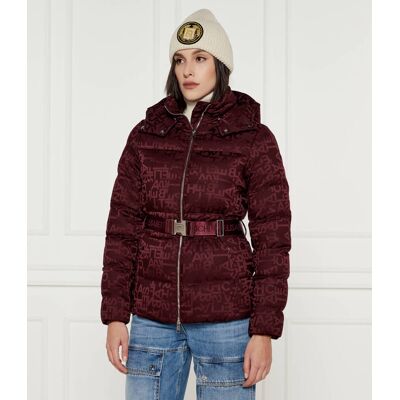 Elisabetta Franchi Kurtka Regular Fit bordowy 36 Elisabetta Franchi Kurtka Regular Fit bordowy 36