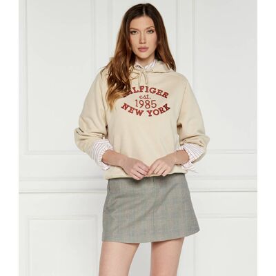 Tommy Hilfiger Bluza Regular Fit beżowy XS Tommy Hilfiger Bluza Regular Fit beżowy XS