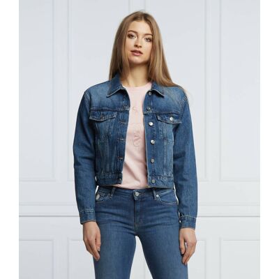 Trussardi Kurtka jeansowa Regular Fit granatowy L Trussardi Kurtka jeansowa Regular Fit granatowy L