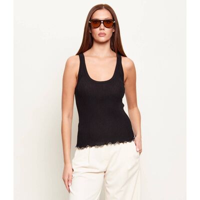 Pinko Top MULINELLO Slim Fit czarny XS Pinko Top MULINELLO Slim Fit czarny XS